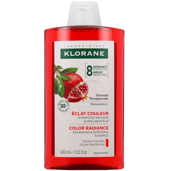 Klorane Shampoing Grenade Éclat Cheveux colorés