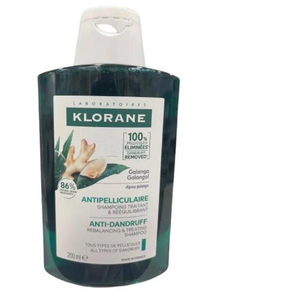 Klorane Shampoing Traitant et Réequilibrant Antipelliculaire 200ml