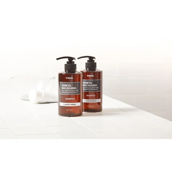 Kundal Honey & Macadamia Pure Natural Balancing Refreshing Shampoo 500ml #FUZZY NAVEL