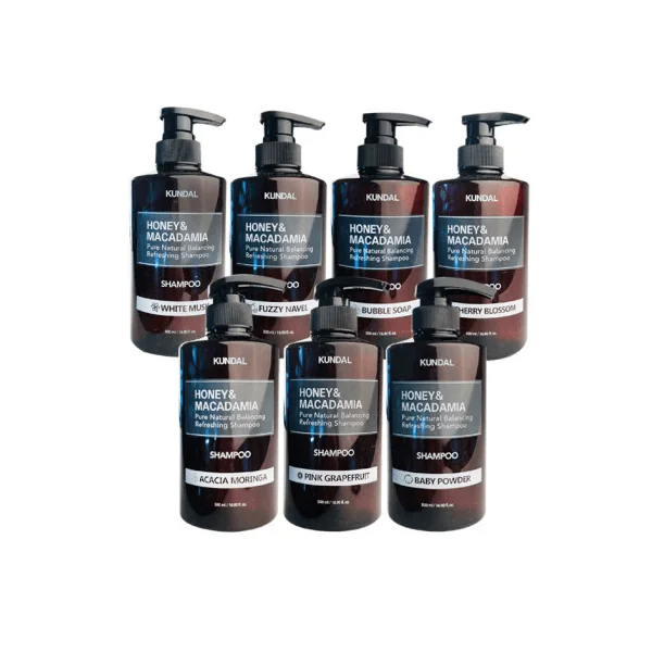 Kundal Honey & Macadamia Pure Natural Balancing Refreshing Shampoo 500ml #PINK GRAPEFRUIT
