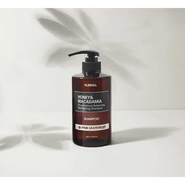 Kundal Honey & Macadamia Pure Natural Balancing Refreshing Shampoo 500ml #PINK GRAPEFRUIT