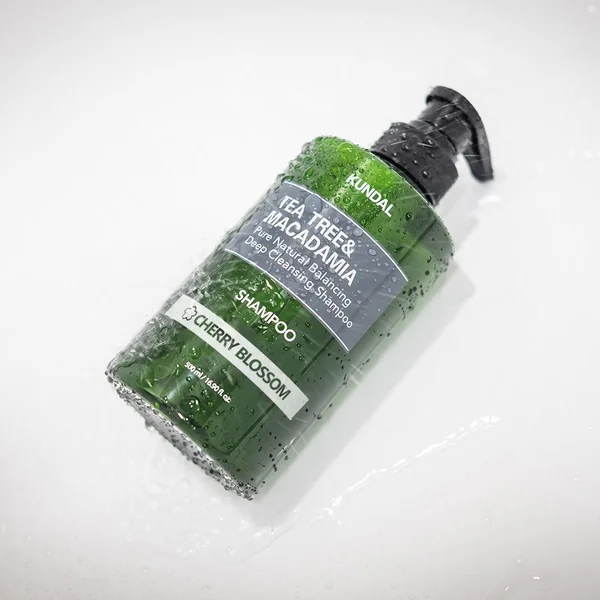 Kundal Tea Tree Macadamia Pure Natural Balancing Deep Cleansing Shampoo 500ml #CHERRY BLOSSOM