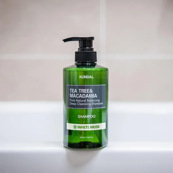 Kundal Tea Tree Macadamia Pure Natural Balancing Deep Cleansing Shampoo 500ml #WHITE MUSK