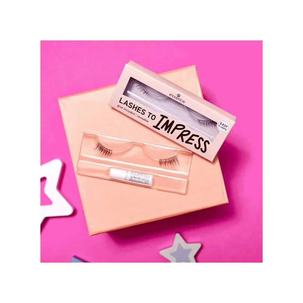Künstliche Wimpern To Impress 03 Half Lashes (1 Paar), 2 St