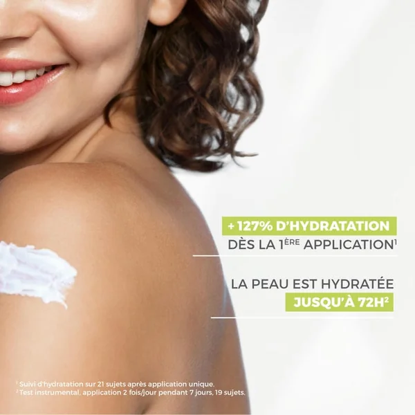 LES INDISPENSABLES - Lait Corps Hydratation 72H - Peaux Fragiles, 400ml