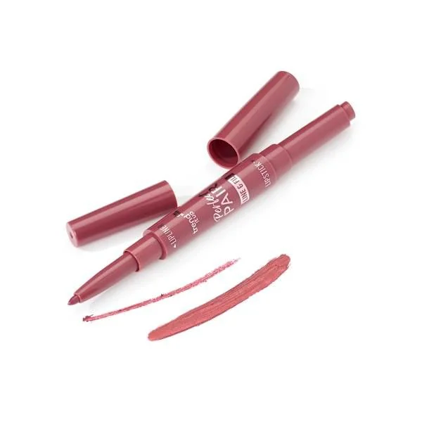 Lippenstift Perfect Pair Line & Fill 520 Dark Rose Pink, 1,7 g
