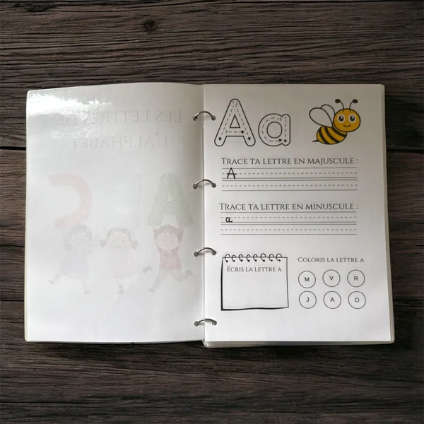Livret d’apprentissage « alphabet »