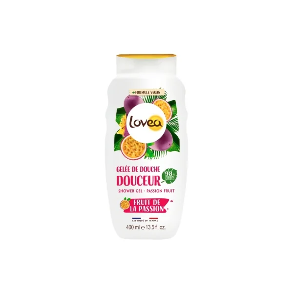 Lovea Gelée de Douche Douceur Fruit de la Passion 400 ml