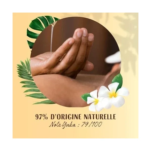 LOVEA - Huile De Massage Corps Multi-Usages Monoï - Nourrit - Tous Types De peau