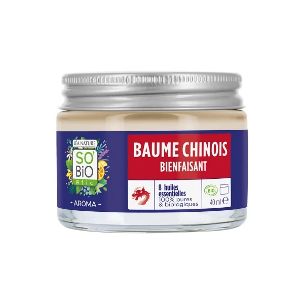Léa Nature SO BIO étic Aroma Baume Chinois Bienfaisant Bio 40 ml