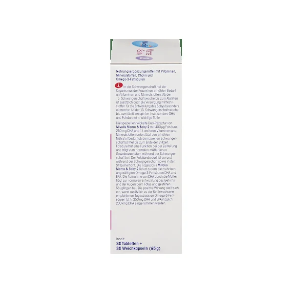 Mama & Baby 2 Tabletten 30 St + Weichkapseln 30 St, 65 g