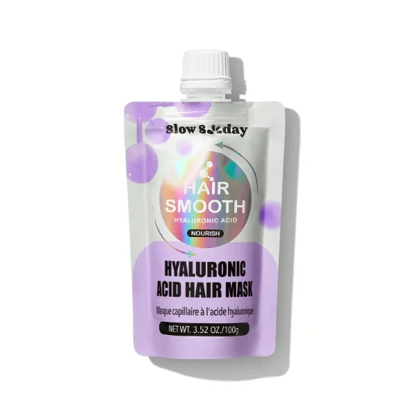Masque cheveux à l'acide hyaluronique poche 100ml brillance douceur et réparatio