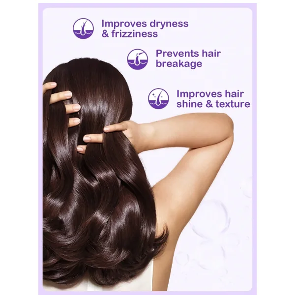 Masque cheveux à l'acide hyaluronique poche 100ml brillance douceur et réparatio