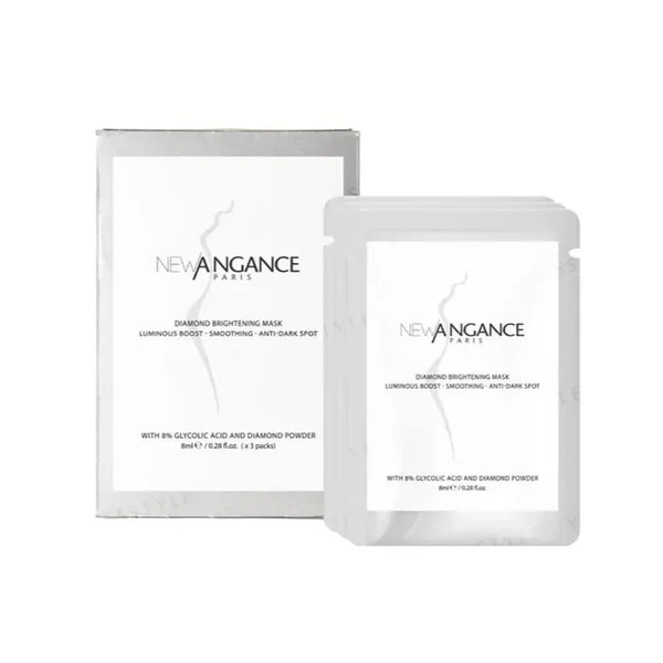 Masque Eclaircissant Au Diamant - Visage - Tous Types de Peaux, 3x8ml