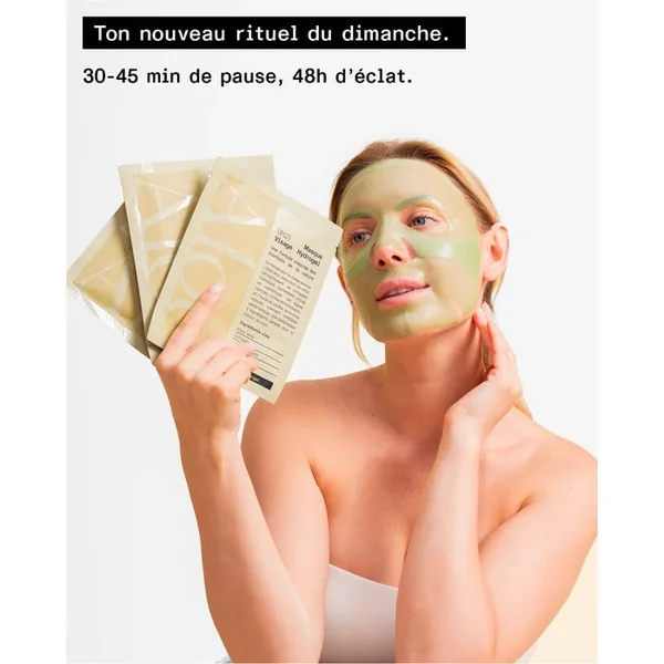 Masque Hydrogel Hydratant - Visage - Tous Types de Peaux, 1 Unité