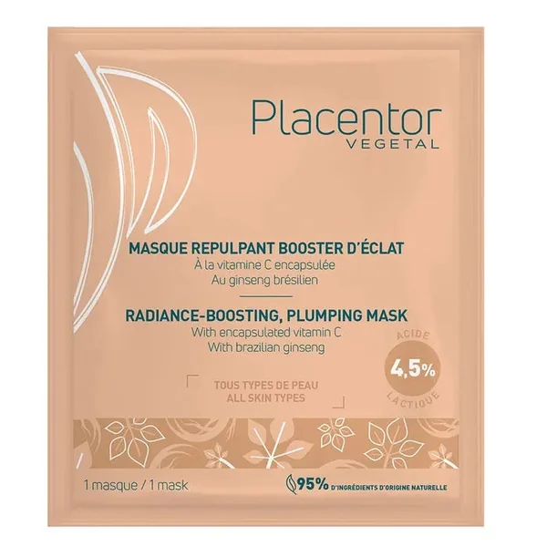 Masque Repulpant Booster d'Éclat - Visage - Tous Types de Peaux, 25g