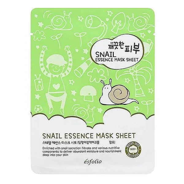 Masque visage coréen en tissu - Essence Mask Collection de Esfolio