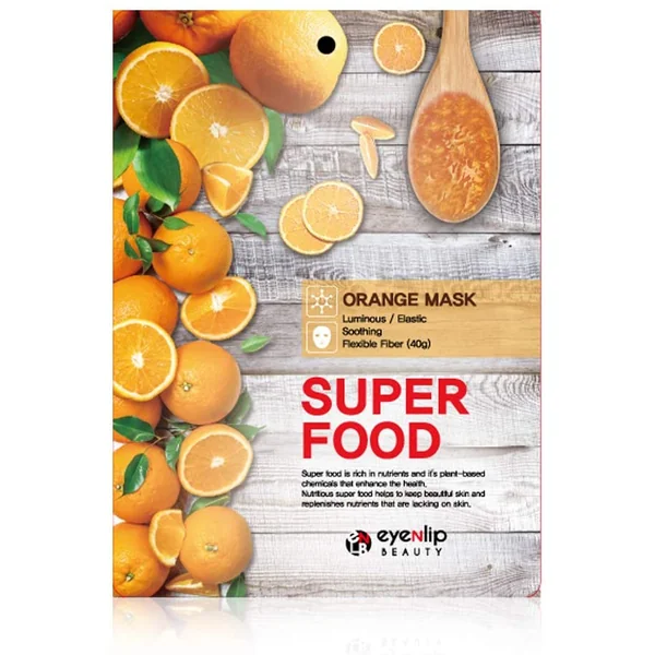 Masque visage coréen en tissu - Super Food Collection de Eyenlip