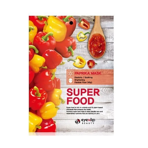 Masque visage coréen en tissu - Super Food Collection de Eyenlip