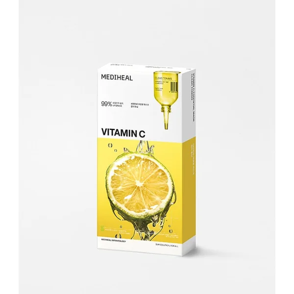 MEDIHEAL Vitamin C Essential Mask Clear Toning 24ml X 10ea