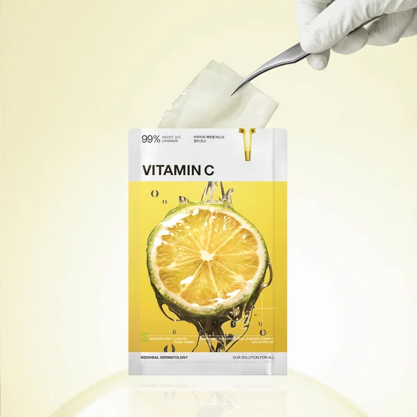 MEDIHEAL Vitamin C Essential Mask Clear Toning 24ml X 10ea