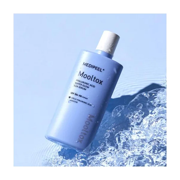MEDIPEEL Hyaluronic Acid Mooltox Water Glow Sun Serum SPF 50+PA++++ 52ml