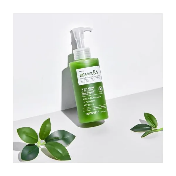 MEDIPEEL PHYTO CICA-NOL B5 AHA BHA Vitamin Calming O2 Deep Cleanser 150ml