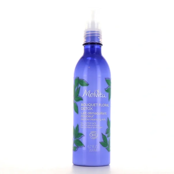 Melvita Bouquet Floral Lait Démaquillant Douceur