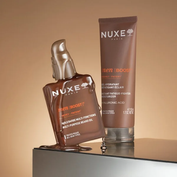MEN [BOOST]3 - Huile Barbe Multi-Fonctions - Tous Types de Peaux, 30ml