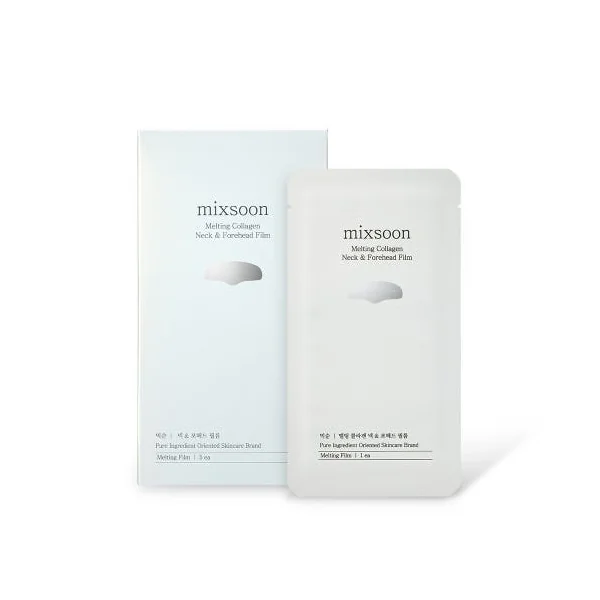 mixsoon Melting Collagen Neck & Forehead Film 5ea