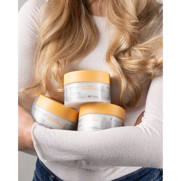 MOLECULAIRE - Masque Réparateur - Cheveux Abîmés, Fragilisées ou Décolorés, 200ml