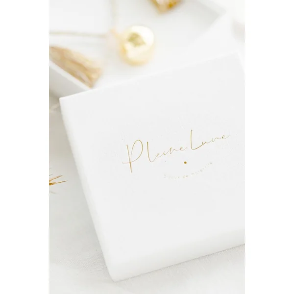 Médaillon photo rond zircon personnalisé ETINCELLE