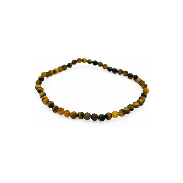 Natura Square Bracelet Facettes Oeil de Tigre