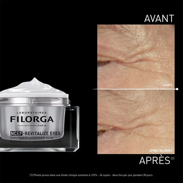 NCEF-REVITALIZE EYES - Soin Regard Revitalisant Eclat - Yeux - Tous Types de Peaux, 15ml