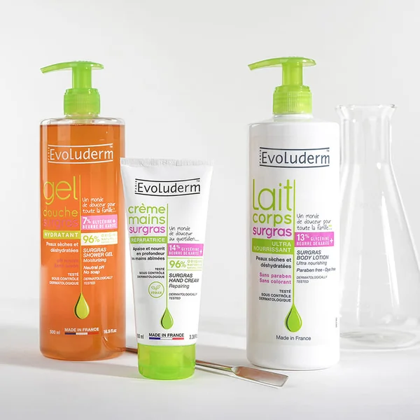 Offre Découverte : Routine Corps Surgras + 2 Crèmes Mains Offertes