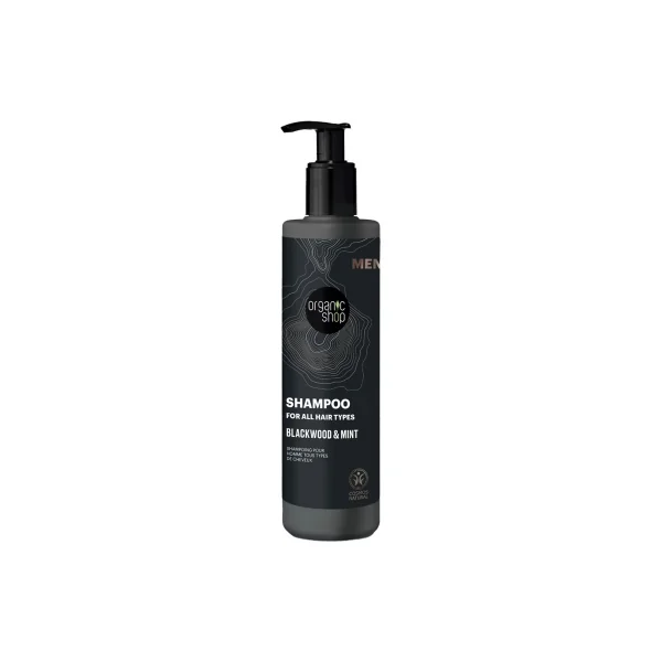 Organic Shop Men Shampoing Chêne et Menthe 280 ml