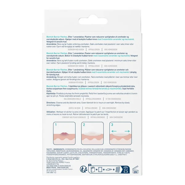 Patchs Anti-Imperfections - Peaux à Imperfections et à Tendance Acnéique, 22 patchs