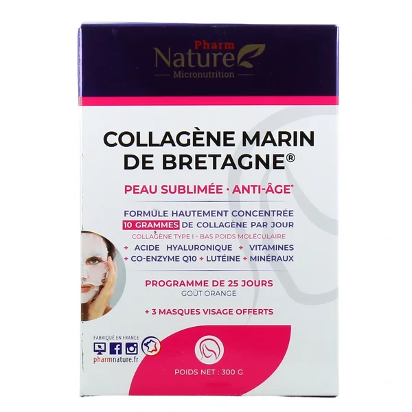 Pharm Nature Collagène Marin de Bretagne Peau Sublimée