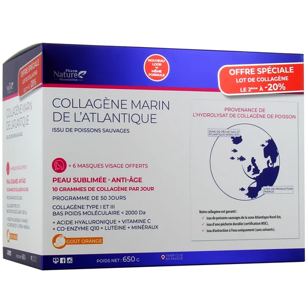 Pharm Nature Collagène Marin de Bretagne Peau Sublimée