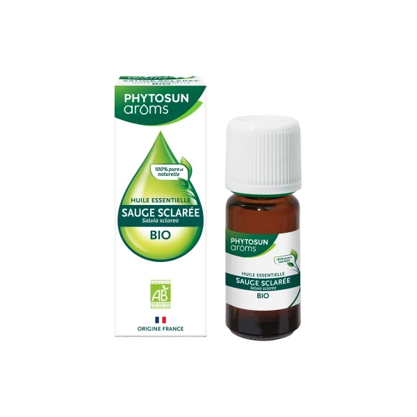 Phytosun Arôms Huile Essentielle Sauge Sclarée (Salvia sclarea) Bio 5 ml