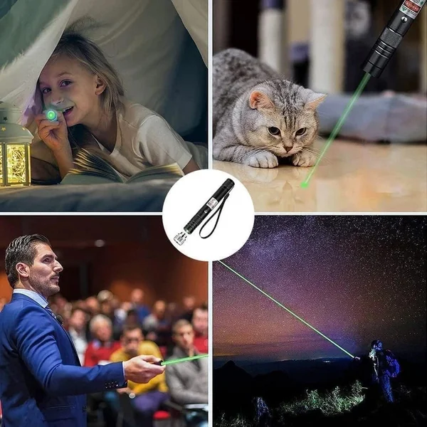Pointeur Laser rechargeable présentateur ppt, adapté aux projecteurs camping été
