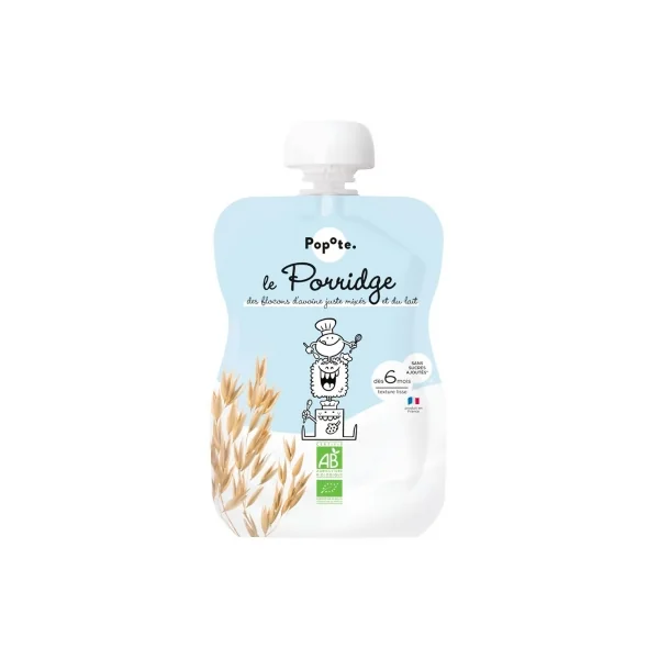 Popote Gourde Le Porridge Purée Dès 6 Mois Bio 100 g