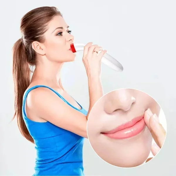 Portable Lip Plumper Massager for Fuller Lips Beauty Device USB Rechargeable