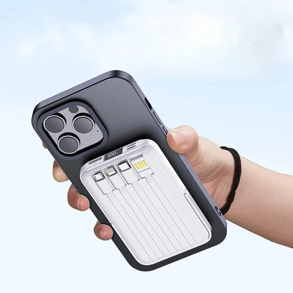 Portable Magnetic Power Bank Wireless Charger for iPhone Xiaomi Fast Charge lot