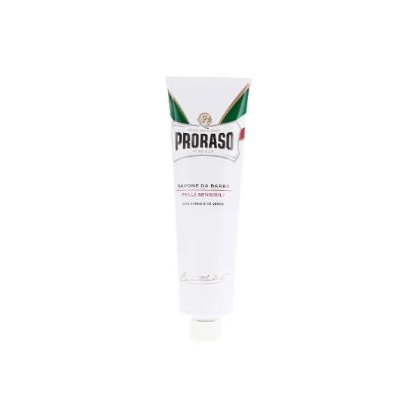 Proraso Crème à Raser Peaux Sensibles au Thé Vert 150 ml