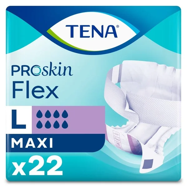 PROSKIN Flex - Changes Complets d'Incontinence - Maxi - Taille L, 22 Unités