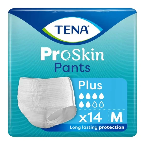 PROSKIN PANTS - Culottes Absorbantes - Plus - Taille M, 14 Unités