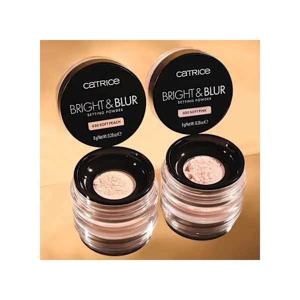 Puder Bright & Blur Setting 030 Soft Peach, 8 g