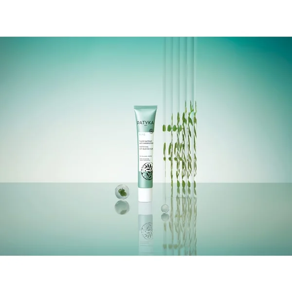 PURE - Fluide Matifiant Anti-imperfections Bio - Visage - Peaux Mixtes à Grasses, 40ml