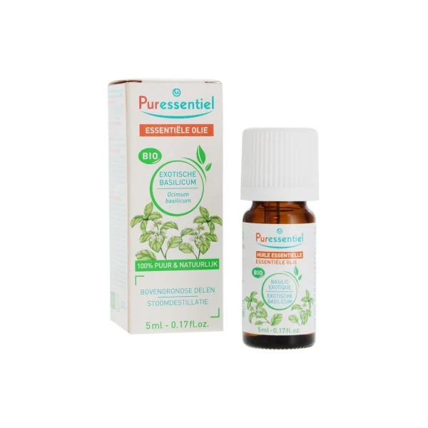 Puressentiel Huile Essentielle Basilic Bio 5 ml